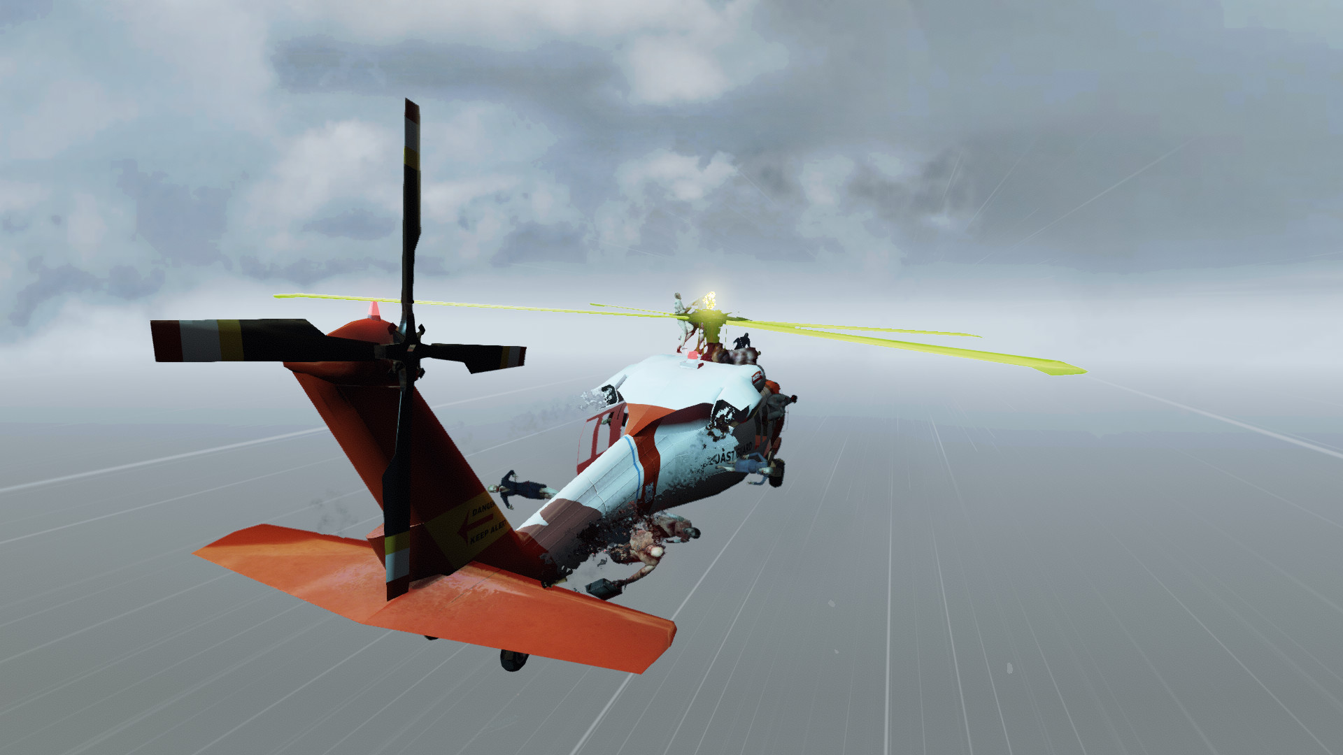 Zombies on a Plane - Helicopter screenshot screenshot 1