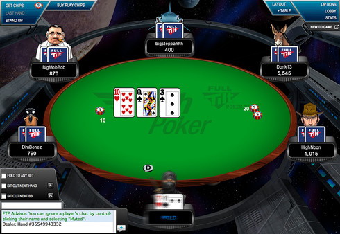 скриншот Full Tilt Poker 3