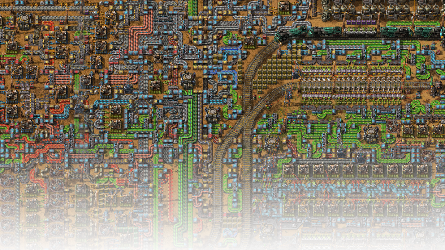 Factorio - Imagem de Fundo do Jogo