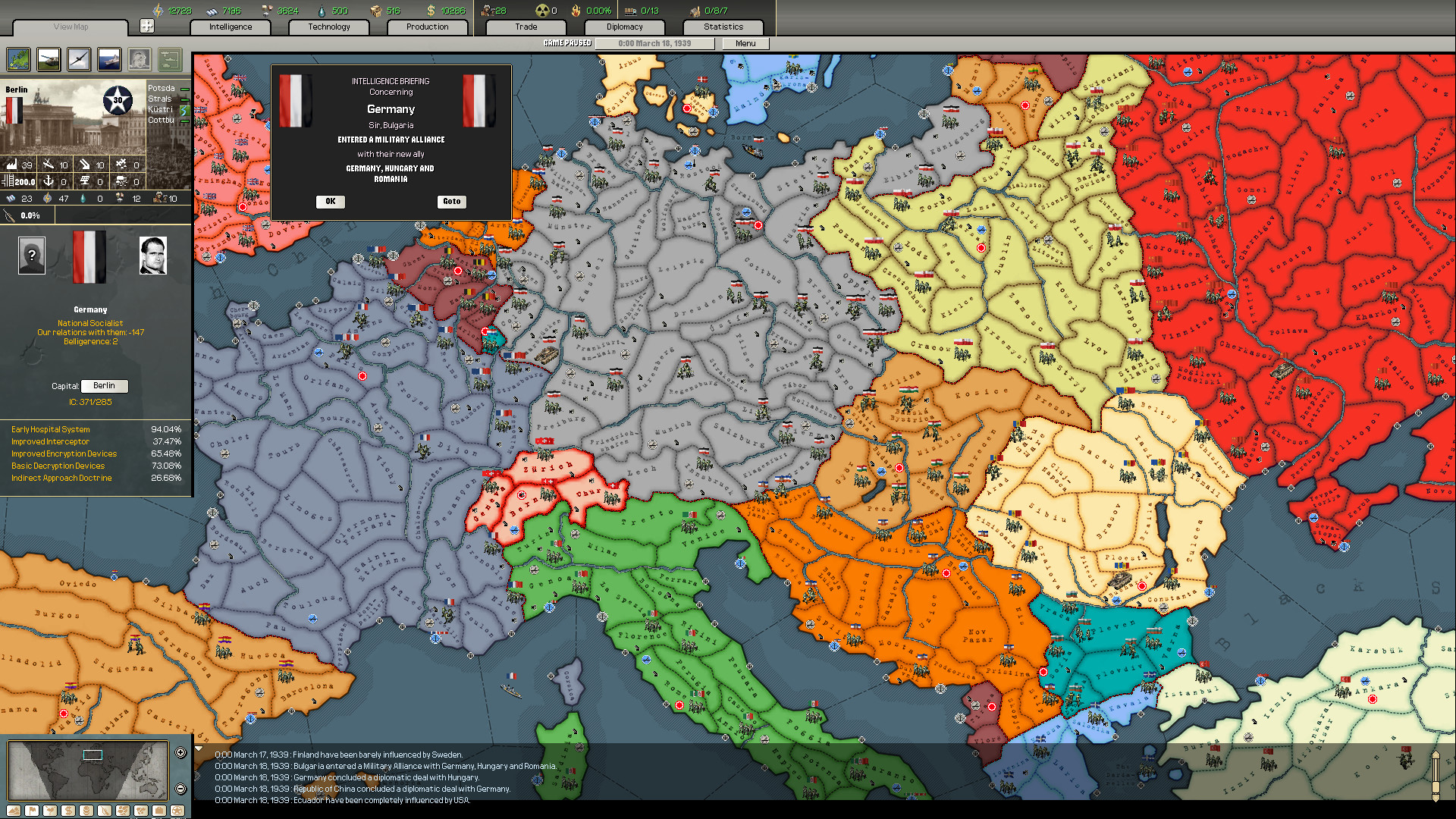 Arsenal of Democracy: A Hearts of Iron Game Featured Screenshot #1