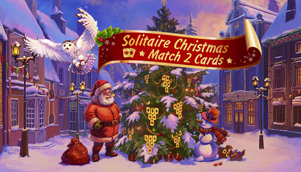 Solitaire Game. Christmas