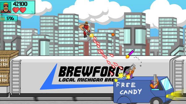 Machine Gun Train Run