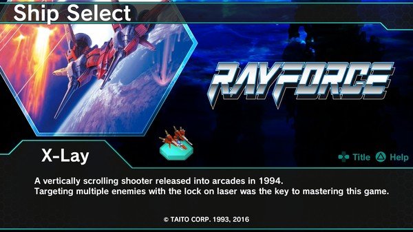 DARIUSBURST Chronicle Saviours - RayForce