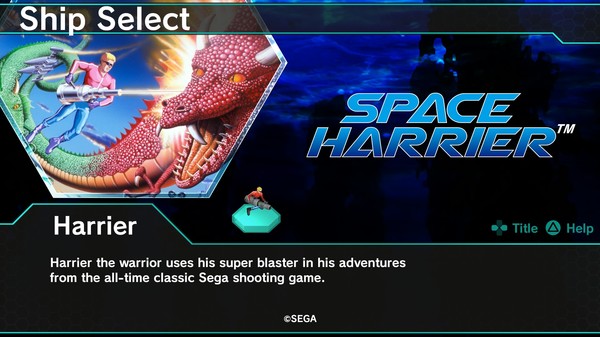 DARIUSBURST Chronicle Saviours - Space Harrier