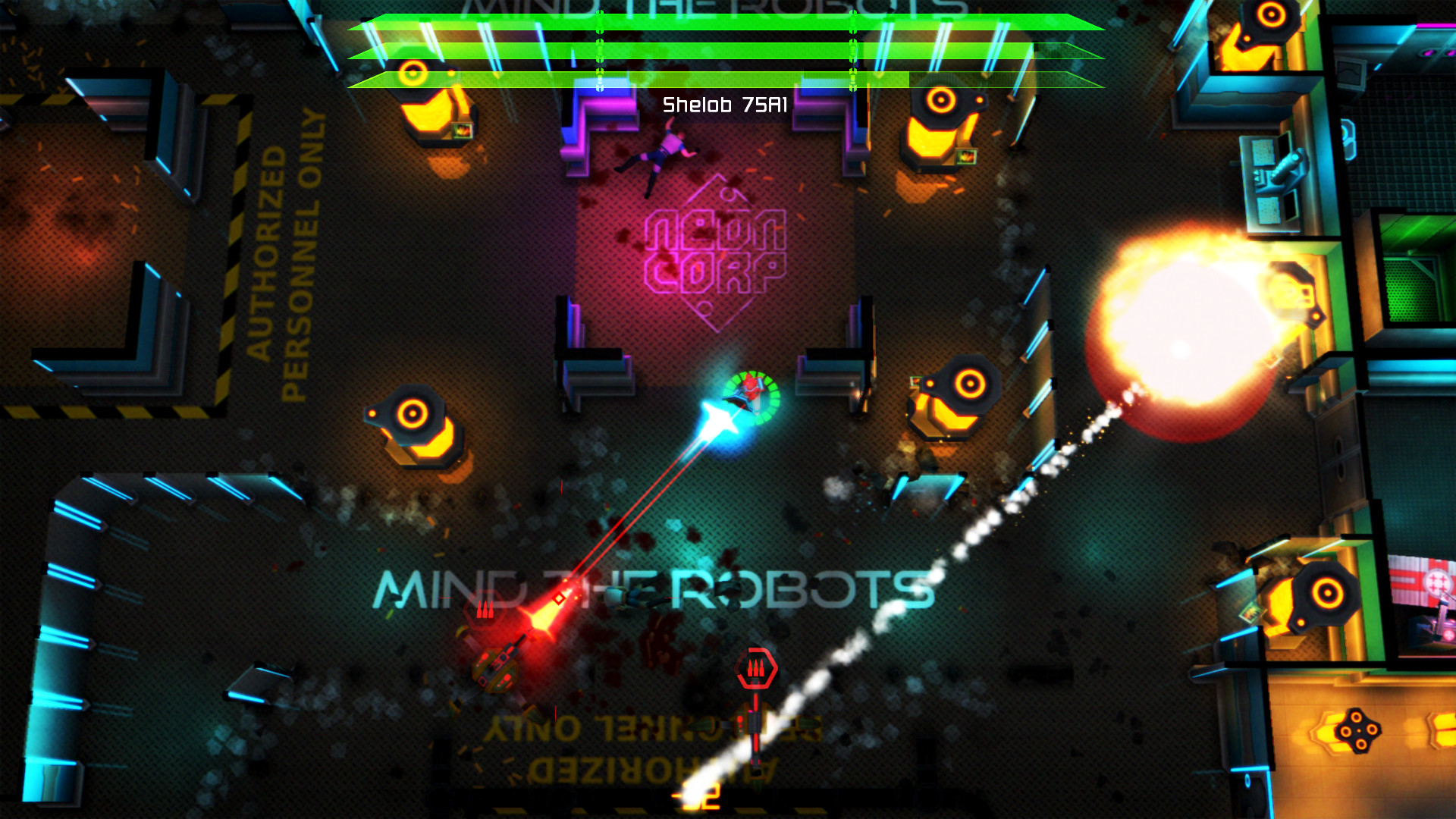 Neon Chrome screenshot 5