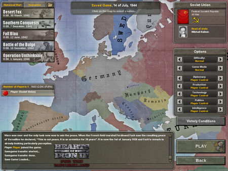 Hearts of Iron III: For the Motherland for steam