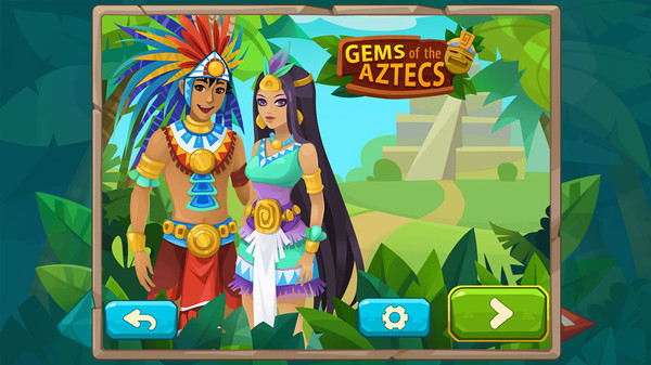скриншот Gems of the Aztecs 4