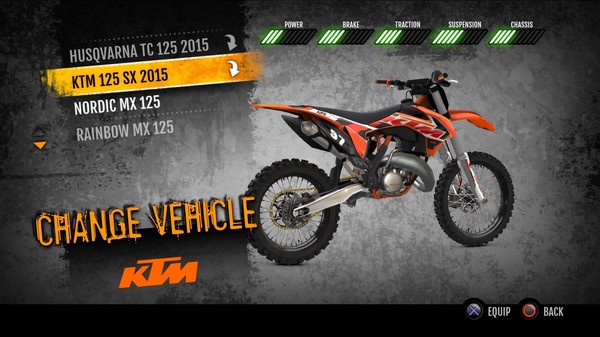 скриншот MX vs. ATV Supercross Encore - 2015 KTM 125 SX 1