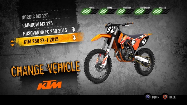 скриншот MX vs. ATV Supercross Encore - 2015 KTM 250 SX-F MX 0