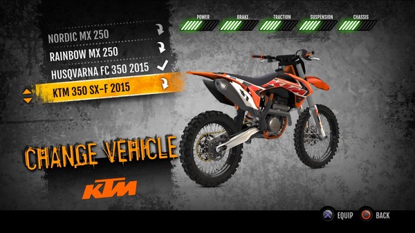 MX vs. ATV Supercross Encore - 2015 KTM 350 SX-F MX for steam MX vs. ATV Supercross Encore - 2015 KTM 350 SX-F MX for steam