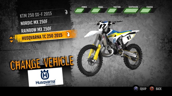 MX vs. ATV Supercross Encore - 2015 Husqvarna TC 250 MX for steam MX vs. ATV Supercross Encore - 2015 Husqvarna TC 250 MX for steam