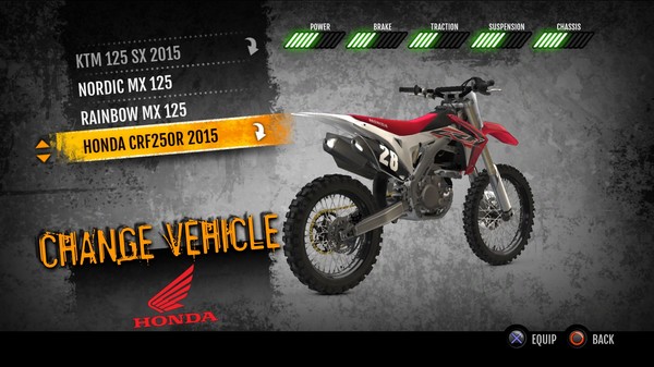 MX vs. ATV Supercross Encore - 2015 Honda CRF250R MX for steam MX vs. ATV Supercross Encore - 2015 Honda CRF250R MX for steam