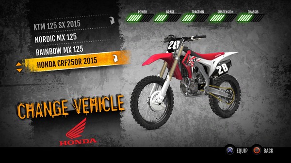 скриншот MX vs. ATV Supercross Encore - 2015 Honda CRF250R MX 1