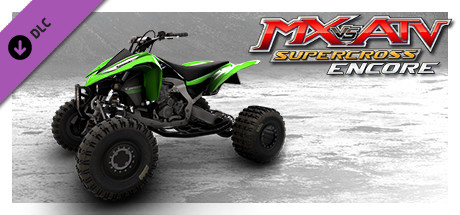 MX vs. ATV Supercross Encore - Kawasaki KFX450 ATV banner image