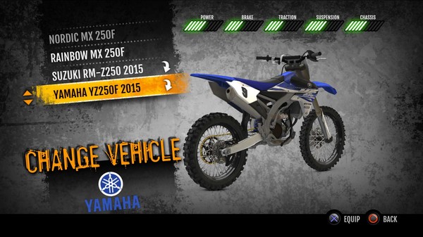 скриншот MX vs. ATV Supercross Encore - 2015 Yamaha YZ250F MX 0