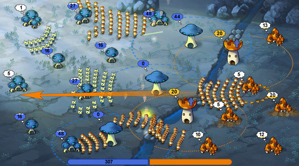 Mushroom Wars screenshot