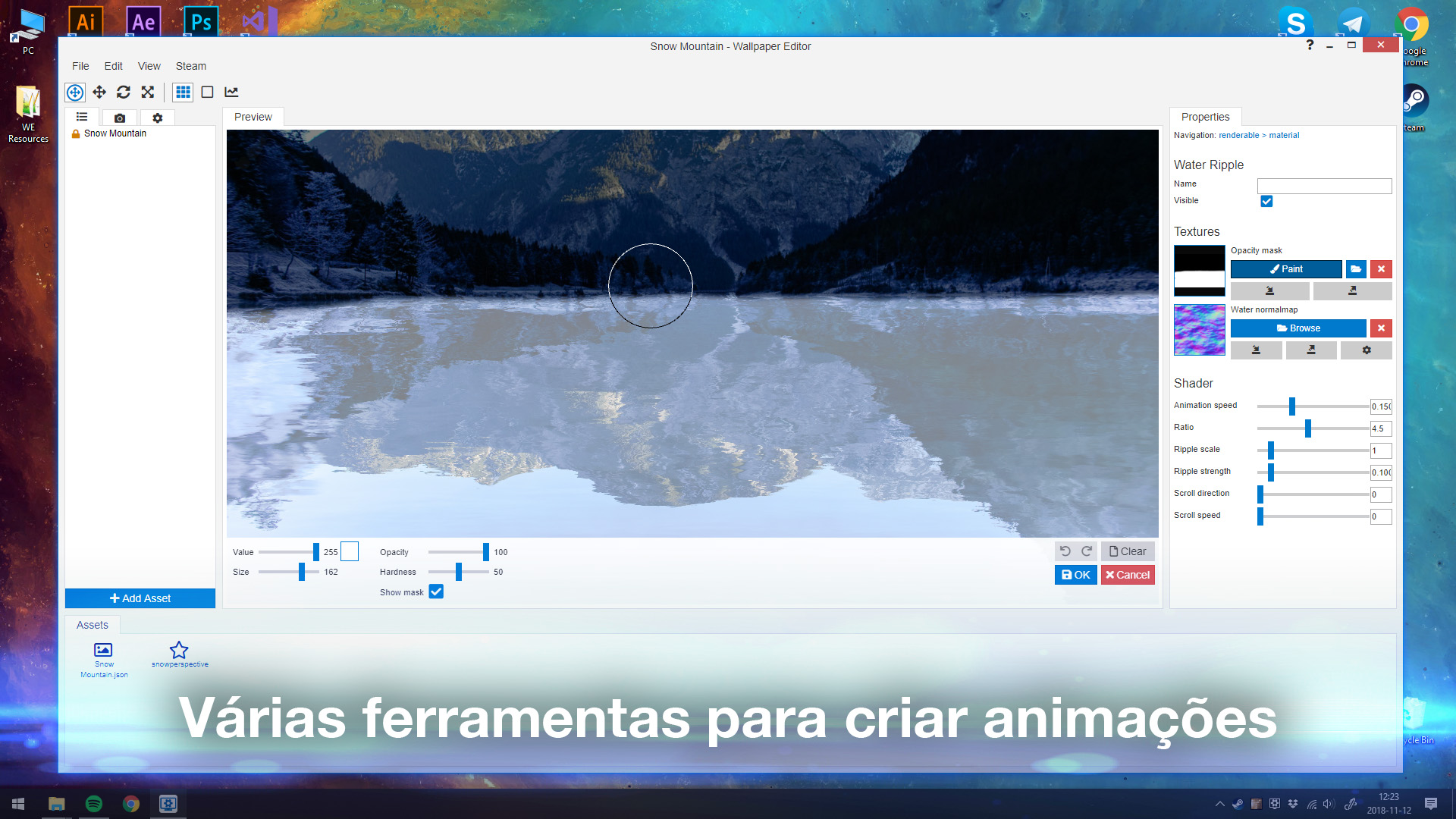 Wallpaper Engine no Steam