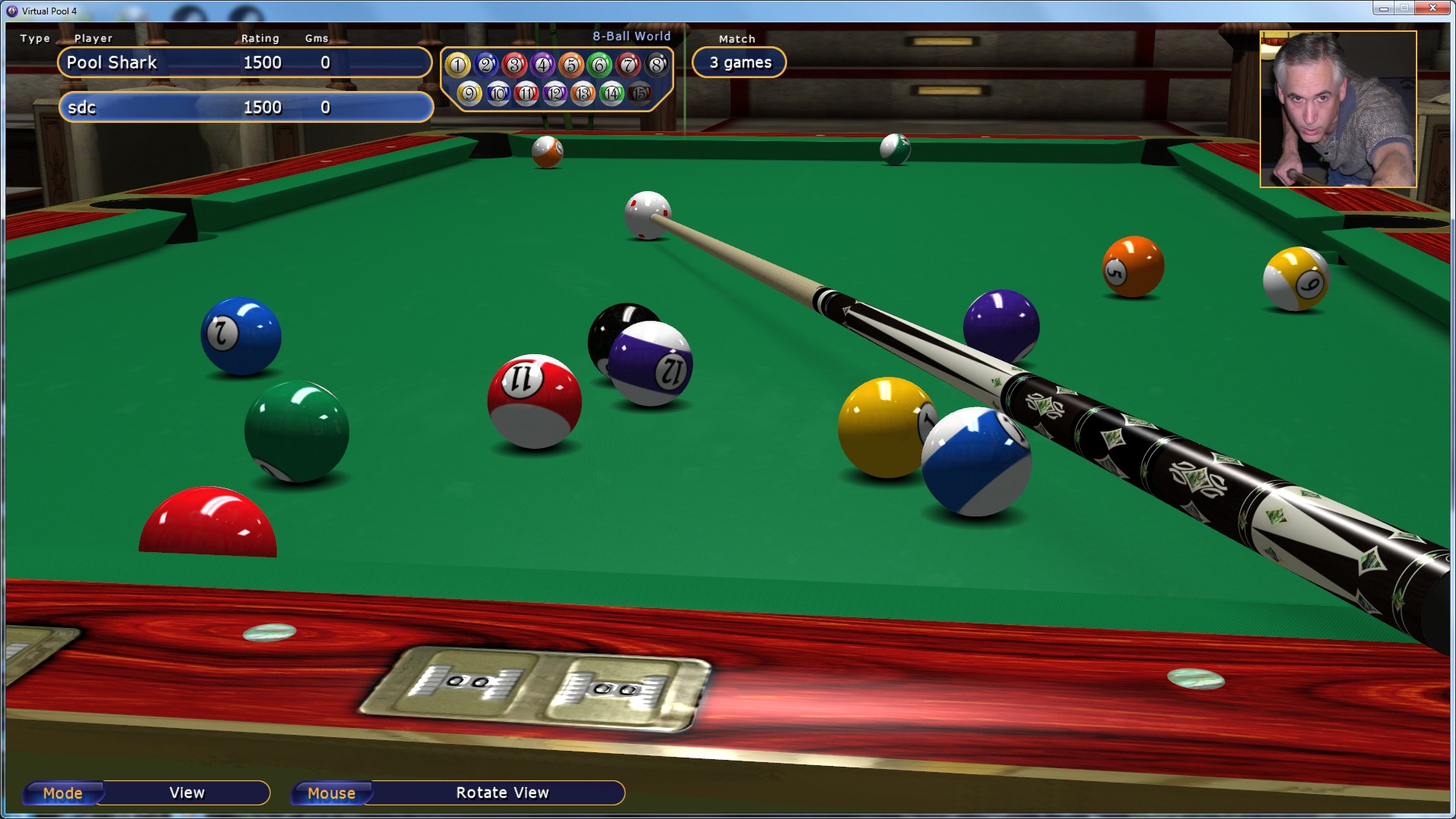 Virtual Pool 4 Multiplayer no Steam