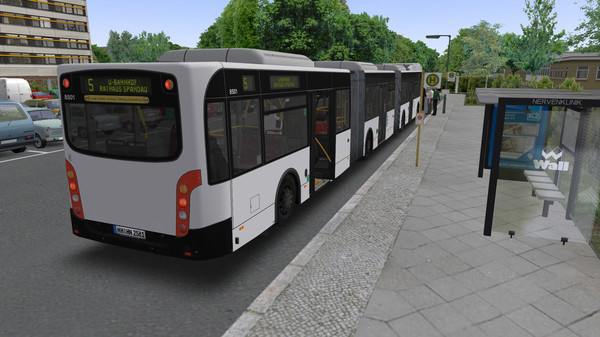 скриншот OMSI 2 Add-On Doppelgelenkbus AGG 300 5