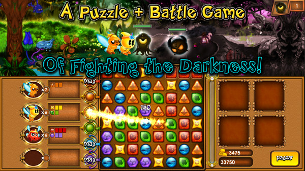 скриншот Fairies vs. Darklings: Arcane Edition 0