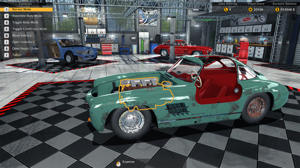 скриншот Car Mechanic Simulator 2015 - Mercedes-Benz 1