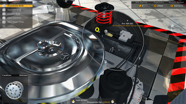 скриншот Car Mechanic Simulator 2015 - Mercedes-Benz 3