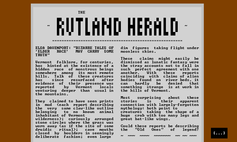 The Whisperer in Darkness #7