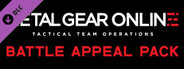 METAL GEAR ONLINE "BATTLE APPEAL PACK"