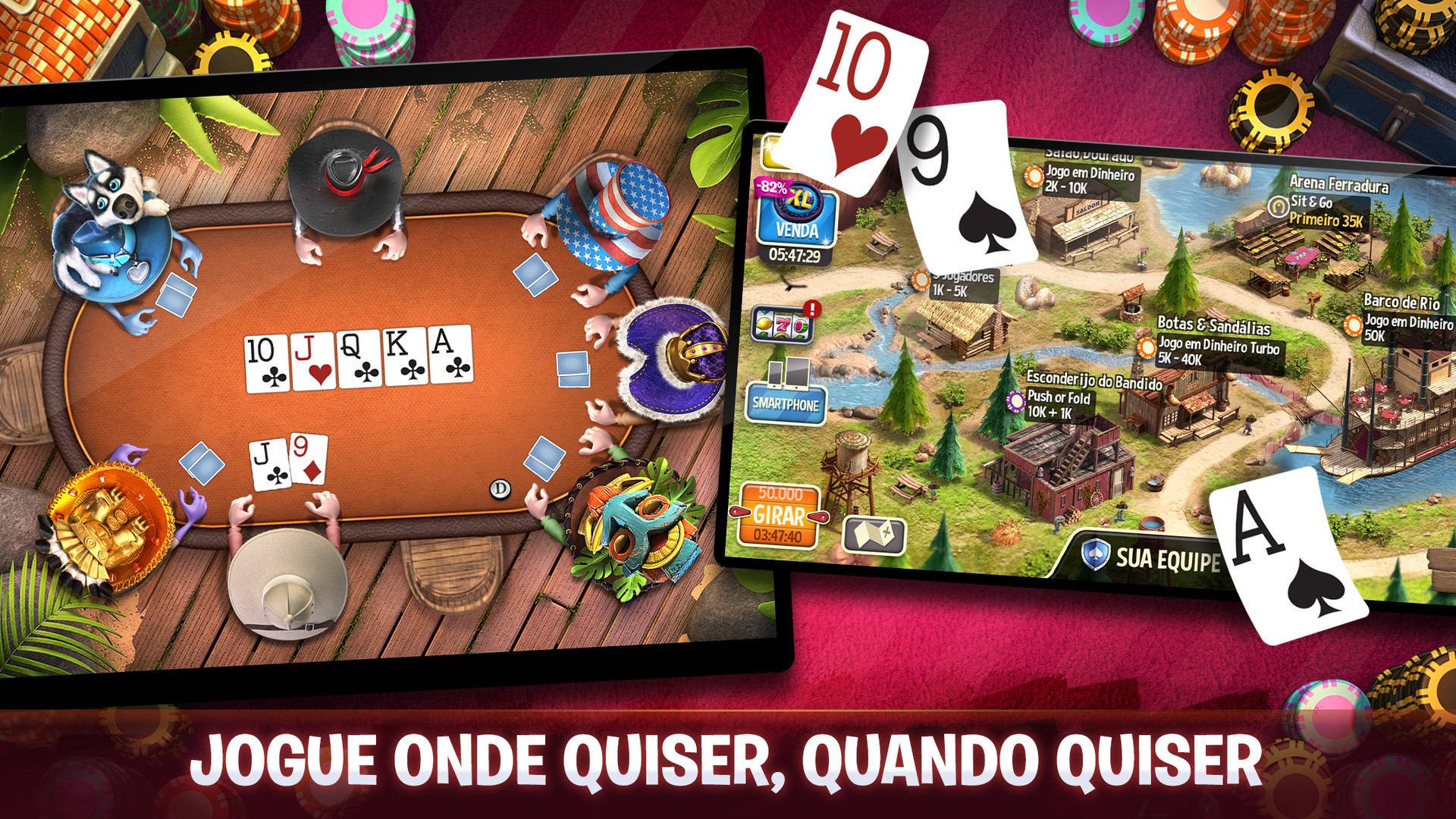 Quais os melhores apps de poker para jogar poker online com amigos