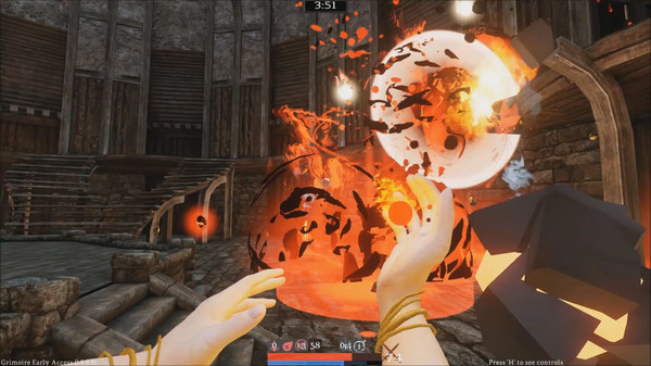 скриншот Grimoire: Manastorm - Fire Class 1