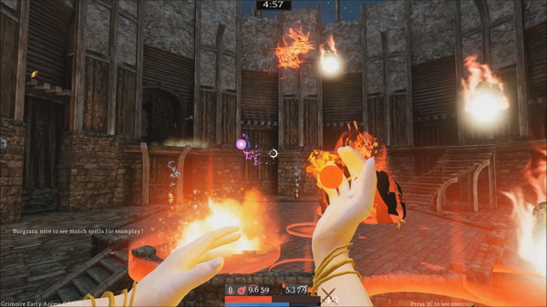 скриншот Grimoire: Manastorm - Fire Class 5