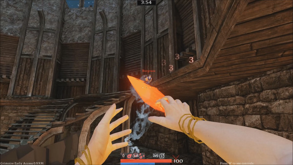 Grimoire: Manastorm - Fire Class for steam Grimoire: Manastorm - Fire Class for steam
