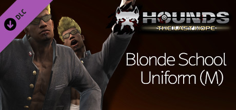 Blonde School Uniform Costume (Male) banner