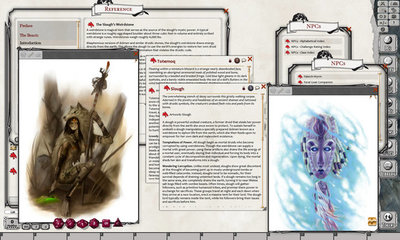 скриншот Fantasy Grounds - 5E: Beasts of Legend - Coldwood Codex 1