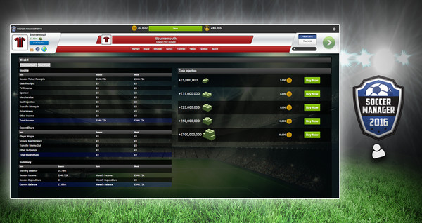 скриншот Soccer Manager 3
