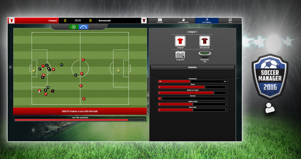 скриншот Soccer Manager 1