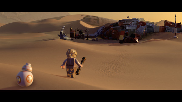 скриншот LEGO STAR WARS: The Force Awakens 5