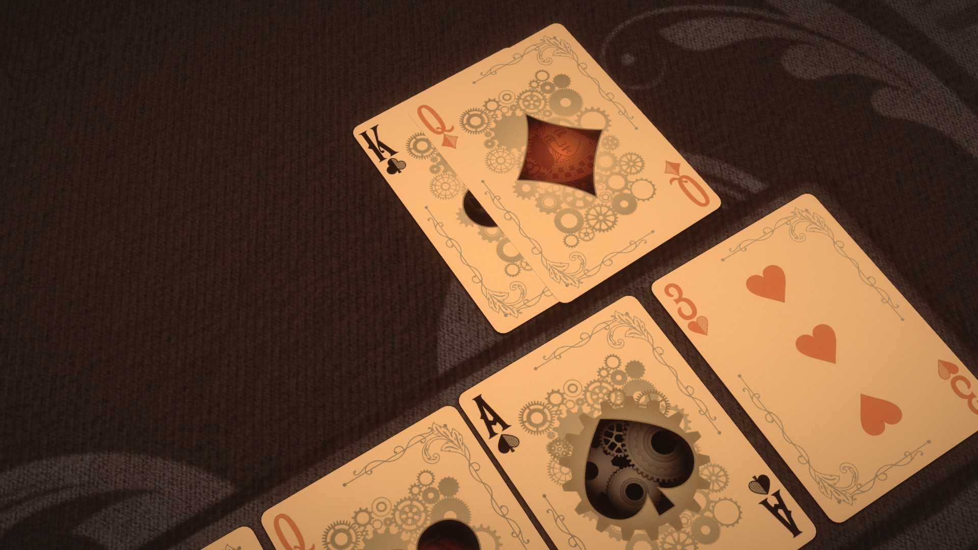Pure Hold'em - Steampunk Card Deck Featured Screenshot #1