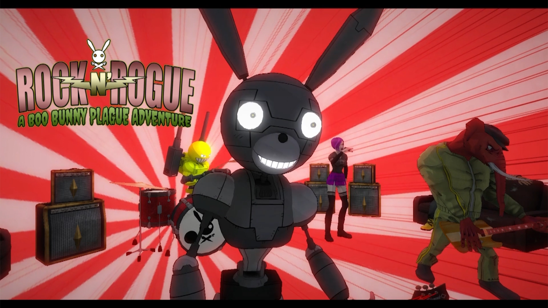 Rock-N-Rogue: A Boo Bunny Plague Adventure screenshot 1