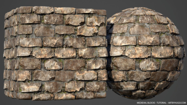 скриншот Medieval Blocks - Substance Designer Tutorial 0
