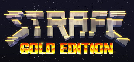Steam header art for STRAFE: Gold Edition