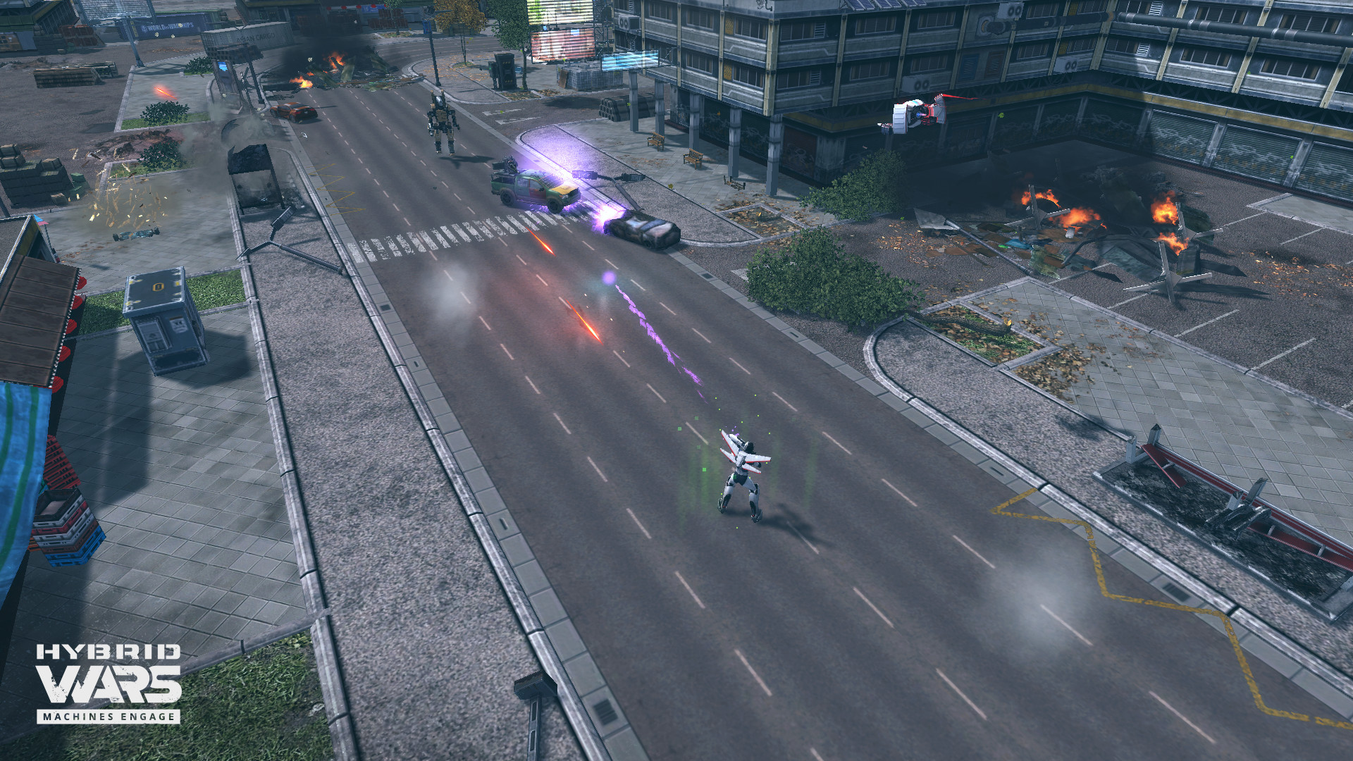 Hybrid Wars - Yoko Takano screenshot screenshot 4