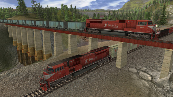 скриншот Trainz DLC: Indiana Railroad EMD SD9043MAC 2