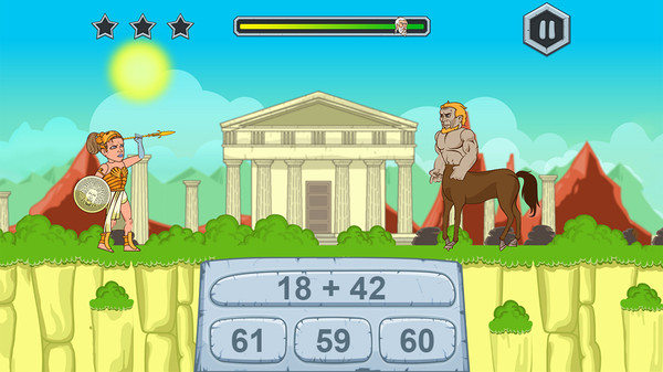 скриншот Zeus vs Monsters - Math Game for kids 1