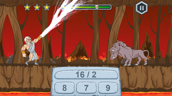 скриншот Zeus vs Monsters - Math Game for kids 0