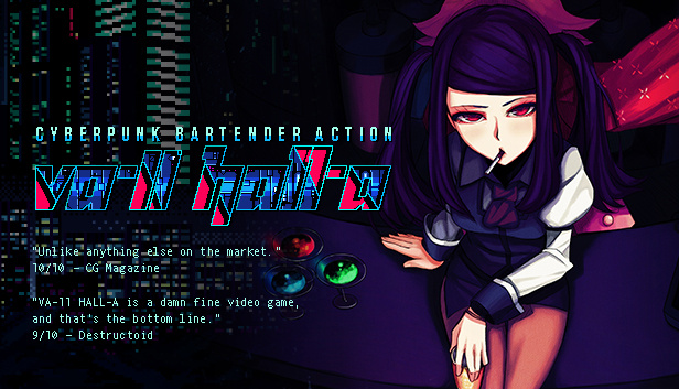 Steam で 33% オフ:VA-11 Hall-A: Cyberpunk Bartender Action