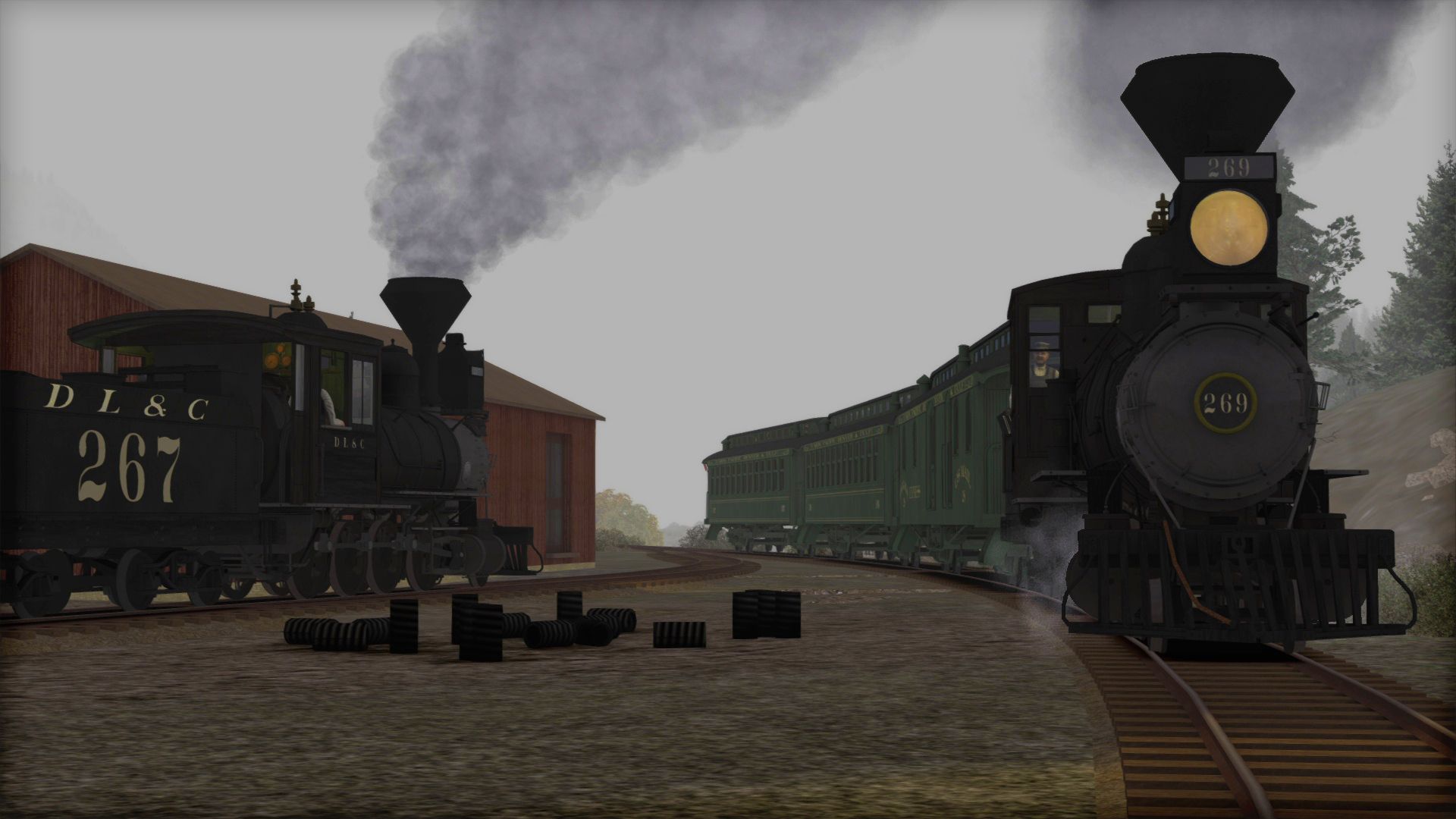 Train Simulator: Clear Creek Old Timer Rolling Stock Pack Add-On Featured Screenshot #1