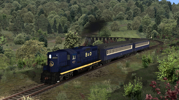 скриншот Train Simulator: B&O Kingwood Branch: Tunnelton - Kingwood Route Add-On 3