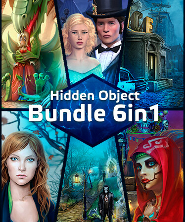 Hidden Object 6-in-1 bundle