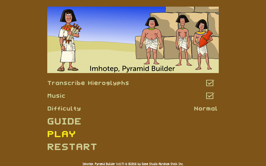 скриншот Imhotep, Pyramid Builder 4